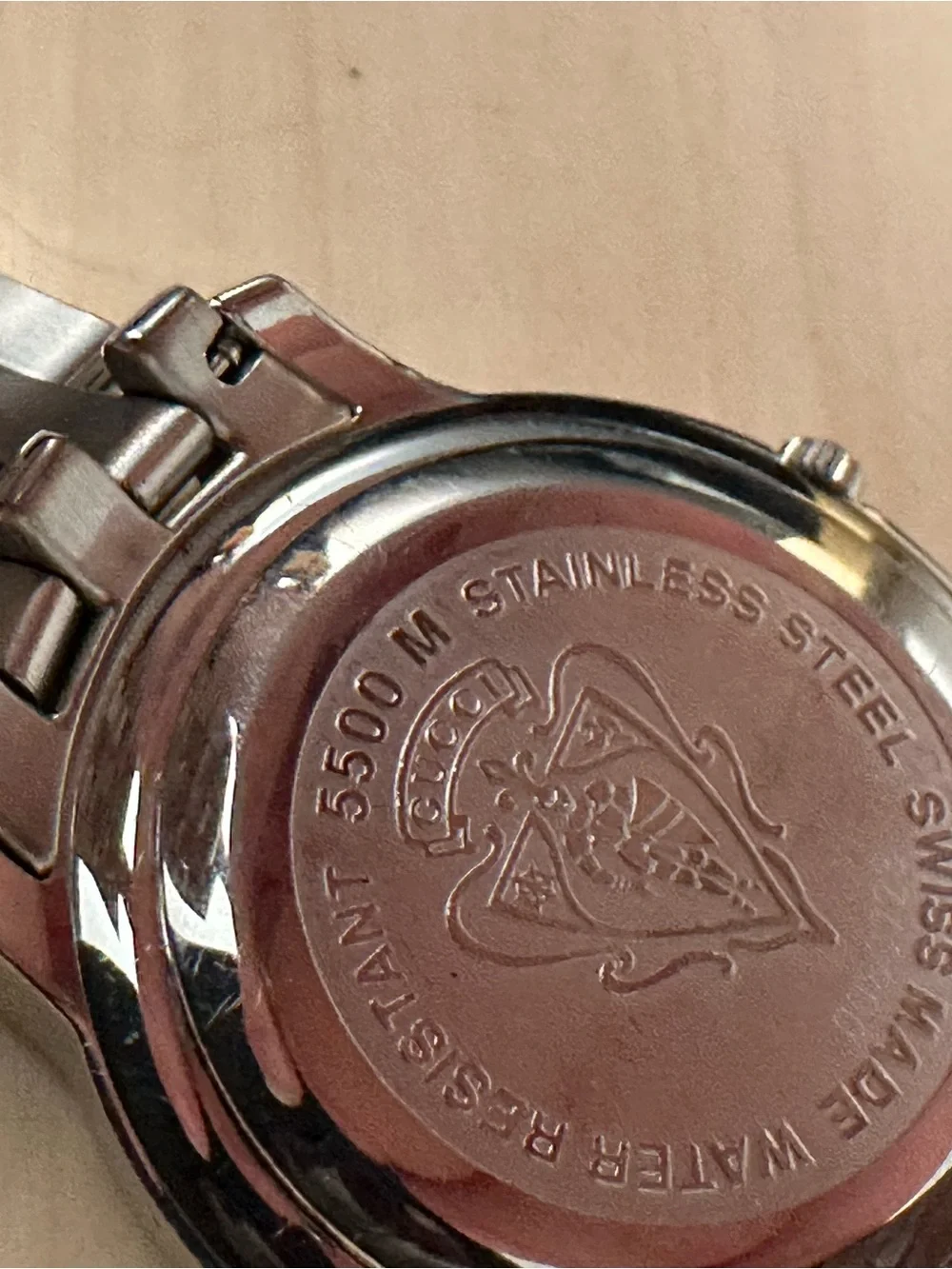 Gucci 5500M Women’s Black Dial Stainless Steel Watch